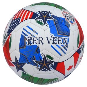 Pro Soccer Ball - Premium Thermal Bonded Match Football with Textured Grip Surface